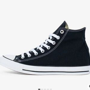 Converse Black Canvas High-Tops